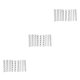thumbnail image 4 of Monstrate 9 unids/set estante de joyería colgante gancho de joyería autoadhesivo colgador de pared para collar Type1 NO1, 4 of 6