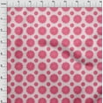 thumbnail image 4 of oneOone Viscose Jersey Magenta Fabric Fruits Lemon Slice Sewing Craft Projects Fabric Prints By Yard 60 Inch Wide, 4 of 4