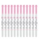thumbnail image 3 of Iluminadores Zebra Pen Mildliner de doble punta, rosa suave, paquete de 12, 3 of 7