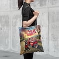 thumbnail image 4 of Be My Valentine's Cane Corso Truck Full of Love Flower Balloon All Over Print 3D Canvas Tote Bag Italian Mastiff Dog Lover Gifts Idea Reusable Handbag - 02029, 4 of 5