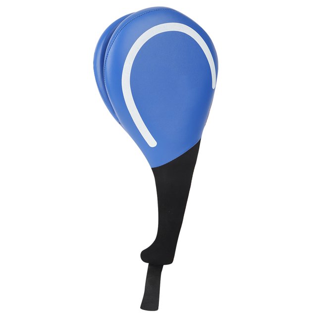 1PCS PU Taekwondo Sanda Kickboxing Boxing Foot Target Pad for Punching Training Sports EquipmentBlue