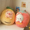 thumbnail image 2 of 17.7" Plush Stuffed Animal Pillow-Cute Avocado Squishy Hugging Plushie-Gifts for Kids Girl Baby, 2 of 6