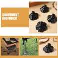 thumbnail image 3 of Raindrops 6pcs Chair Leg Cap Floor Protectors Camping Chairs Chair Leg End Caps Chair Leg Floor Covers Chair Leg Tips Covers Chair Leg Protectors for Outdoor Furniture, 3 of 8