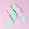 thumbnail image 2 of CHUANK 20pcs Latex Flat Round Small Puffs Beauty Sponge For Perfect Foundation Coverage  Makeup Sponge  This Beauty Blender Does Not Absorb Foundation  Good For Liquid And Cream Makeup Pr, 2 of 6