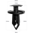 thumbnail image 2 of GHSDFBB Car Clips-100 Pieces Universal Nylon Plastic Fastener Push Type Fender Retainer Pins Rivets Bumper Clips, 8mm, 2 of 6