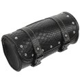 thumbnail image 1 of Motorcycle Pannier Black Leather Motorcycle Accessory 21.00X10.50X10.50CM Splashproof Storage 1Pcs, 1 of 5