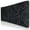 Black, variant on Topographic Mouse Pad 31.5 x 11.8 In, Large Keyboard Desk Pad Mat with with Non-Slip Base Stitched Edge, White and Black Computer Gaming Pad, Long XL Extended Mousepad for Office (Style A)