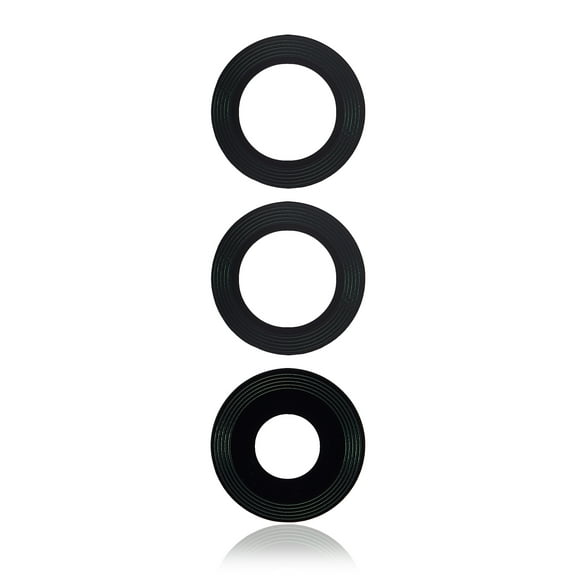 Replacement Back Camera Lens (Glass Only) With Adhesive Compatible For Motorola Moto G60S (XT2133 / 2021) (3 Piece Set)