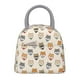 thumbnail image 1 of Balery Shiba Head Face Bolsa de Almuerzo para Mujeres, Caja de Almuerzo, Bolsa de Almuerzo Pequeña Impermeable, Tote de Almuerzo Reutilizable con Gran Capacidad, 1 of 6