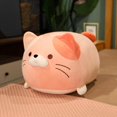 thumbnail image 2 of Super Soft Plush Cat Pillow, Can Be Used for Sofa Beds and Chairs, (Pink, 35Cm), 2 of 5