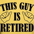 thumbnail image 3 of CafePress - This Guy Is Retired T Shirt - Men's Classic Graphic T-Shirt, 3 of 4