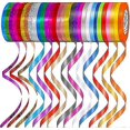 thumbnail image 1 of Curling Ribbon Shiny Metallic Balloon String Roll Gift Wrapping Ribbons For Crafts, Wedding, Valentines, Birthday, Party Decoration(mixed Colo, 1 of 5