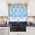 thumbnail image 6 of Cherry Cake Pattern Tier Curtains Tier Kitchen Living Room Bedroom Balcony 2 Panels 27x24 Inch, 6 of 9
