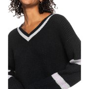 Roxy Juniors' Rose Mood Sweater Dress Anthracite M/L B4HP NO TAGS
