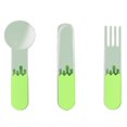 thumbnail image 1 of Spoon Stick Fork Dessert Spoons Stylish Transparent Dessert Spoon Set Versatile Practical Ice Cream Spoon Fork Stick Set for, 1 of 5