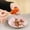 Pink, variant on Byujiro Shell-Shaped Serving Plate Snack & Fruit Tray Decorative Dessert Platter for Party, Kitchen, Pet Dish
