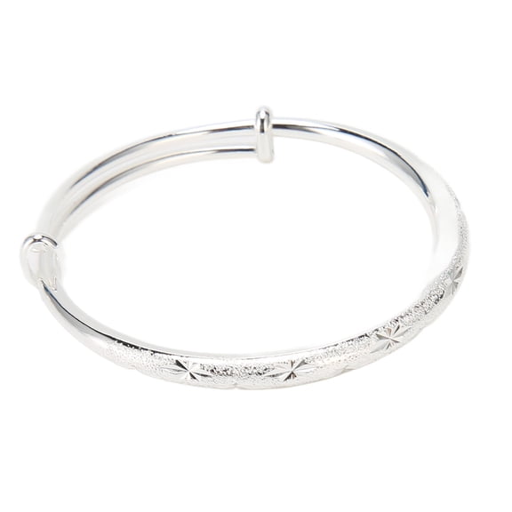 Suodoka 30g Cupronickel Bracelet Adjusted Fashion Jewelry Engraved Women Round Bracelet for Female[cite: 1]