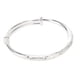 thumbnail image 2 of Pulsera de cuproníquel de 30 g, joyería de moda ajustada, pulsera redonda grabada para mujer., 2 of 14