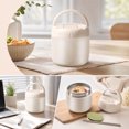 thumbnail image 6 of 44 Oz Insulated Lunch Box, 1.3L Stainless Steel Multilayer Thermal Food Container for Office, School, Travel and Outdoor Meals, 6 of 7