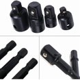 thumbnail image 4 of Socket Adapter Converter Set 8pcs Hex Shank Drill Bit Nut Wrench Socket Extension Adapter Drill Set 4 Reducer Adapters, 4 of 4