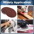 thumbnail image 7 of Unique Bargains Sanding Discs, 9" 60 Grit Automotive Repair Round Hook and Loop Sandpaper Aluminum Oxide, Paper Base Red, 30 Pcs, 7 of 7