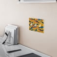 thumbnail image 5 of Yayeee Toggle Light Switch Wall Plate 2-Gang 4.56"x4.48" Decorative Outlet Cover, Yellow Sardines Pattern, 5 of 7