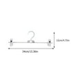 thumbnail image 3 of Adjustable Pants Rack 5Pcs Plastic Adjustable Pants Clip Creative Pant Drying Rack Home Clothes Hanger, 3 of 6