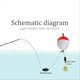 thumbnail image 2 of Fishing Float Upgrade Red & White Float Sea Fishing Float,3g, 2 of 5