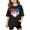 Z-Black19, variant on Byoo Toddler Girls Fish Graphic T Shirt Oversize Cute Ocean Animal Short Sleeve Active Tshirt