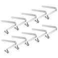 thumbnail image 1 of Unique Bargains 8.5x5.5mm Kayak Paddle Snaps, Hollow Button Single Pin Lock Tube Spring Clips for Tent Pole, 10 Pack, 1 of 6