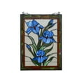 thumbnail image 2 of Chloe Lighting Floral Design Window Panel/ Suncatcher, 2 of 5
