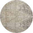 thumbnail image 2 of Addison Rugs Mayfield Premium Machine Washable Transitional Geometric Khaki Round Rug, 8' x 8', 2 of 6