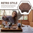 thumbnail image 2 of Support d'Exposition Hexagonal pour Plantes d'Intérieur en Bois, 2 of 8