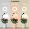 thumbnail image 5 of Full Spectrum Plant Grow Light with 360-degree Gooseneck High Brightness Dimmable Clip-on LED Plant Light Flower Grow Lamp 1, 5 of 5