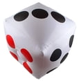 thumbnail image 2 of Juego de dados inflables Delphinus 13 Jumbo, paquete de 2 con 10 dados de plástico, 2 of 7