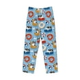 thumbnail image 5 of Balery Dogs With Pool Floats print Men's Pajama Pants,Ultra Lightweight Pjs,Lounge Pant-Small, 5 of 9