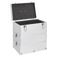 thumbnail image 3 of vidaXL Make-up Case 37x24x40 cm Silver Aluminium, 3 of 5