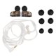 thumbnail image 1 of Auriculares híbridos con controlador dinámico controlador dual estéreo de graves profundos baja distorsión 1DD 1BA auriculares con controlador dinámico magnético, 1 of 7