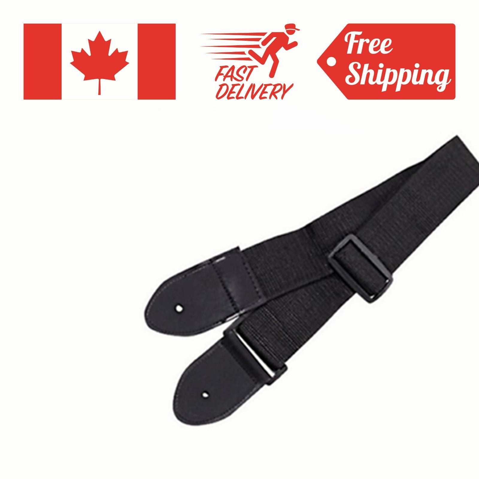 Nylon Acoustic Folk Guitar Strap Adjustable Strap Bass Belt Guitar
