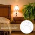 thumbnail image 4 of SHISUYAN Moon Shape Lampshade Frame Replacement Lamp Frame Wire Lampshade Frame Desk Lamp Cage, 4 of 9