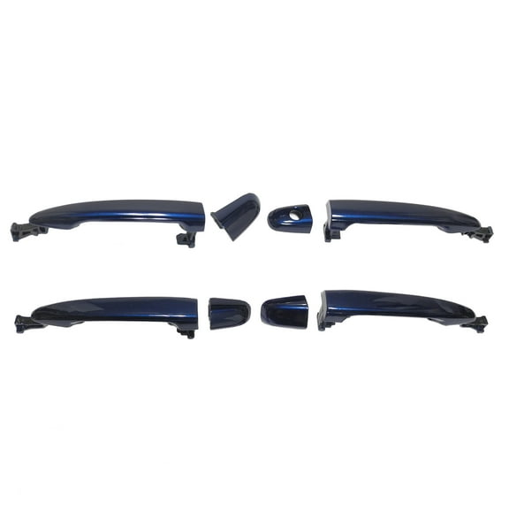 For Right & Left 04-10 Toyota Sienna Stratosphere Mica 8Q0 Outside Outer Door Handle Set 4PCS 04 05 06 07 08 09 10