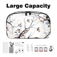 thumbnail image 3 of Tree Travel Case USB Organizer Leather Cord Organizer Cable Clips Cord Organizer - Oxford Cloth Waterproof Digital Bag 5.9x9.44x3.14 in, 3 of 6