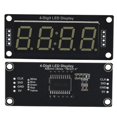 thumbnail image 3 of White Tube LED Display Module, 4 Digits, 7 Segment, Compatible with Arduino TM1637.h Library, 3 of 3