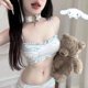 thumbnail image 3 of Ropa interior Kawaii Sanrio Kuromi Cinnamoroll My Melody, traje de Anime japonés Y2K, ropa interior Sexy a la moda para chica, sujetador envolvente a la cadera, 3 of 4