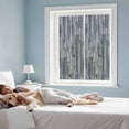 thumbnail image 3 of Grey Abstract Window Privacy Film, Vintage Geometric Gradient Oil Painting Modern Static Cling UV Sun Blocking Heat Control Window Tint Day and Night, Non-Adhesive One Way Privacy Cover 17.7''x39.3'', 3 of 7