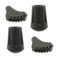 thumbnail image 2 of SHISUYAN 4 Pcs Replacement Rubber Tips Set For Trekking Poles Heavy Duty Thickened Pole Tip Protectors Absorbing Adds Grip And Traction, 2 of 8