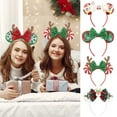 thumbnail image 2 of New Disney Christmas Mouse Ears Headband, 5‘’, Sequins/Bow Hairbands for Girls, 2 of 70