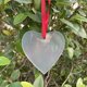 thumbnail image 1 of Adornos navideños de sublimación de 3 pulgadas, adornos navideños de vidrio esmerilado en blanco, adornos para árbol de Navidad 2023, 1 of 4