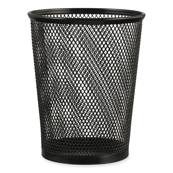 4.38 in. x 5.38 in. Jumbo Mesh pencl Cup - Black