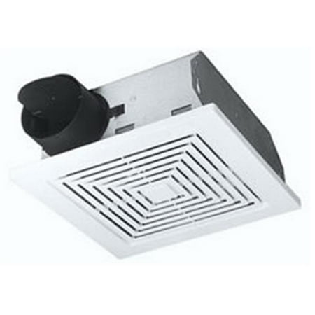 Broan 3 5 Sone 50 Cfm White Bathroom Fan Bathroom Bathroom Exhaust Fan Frameless Shower Doors Shower Doors
